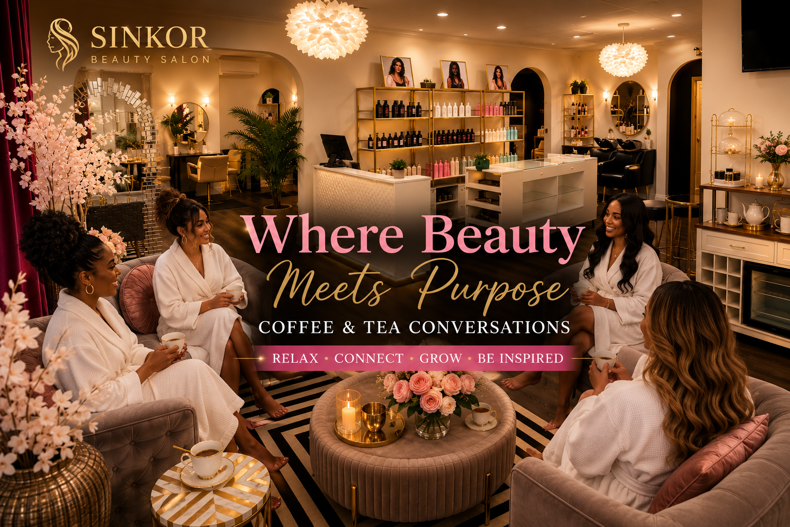 Where Beauty Meets Purpose — Sinkor Beauty Salon gathering
