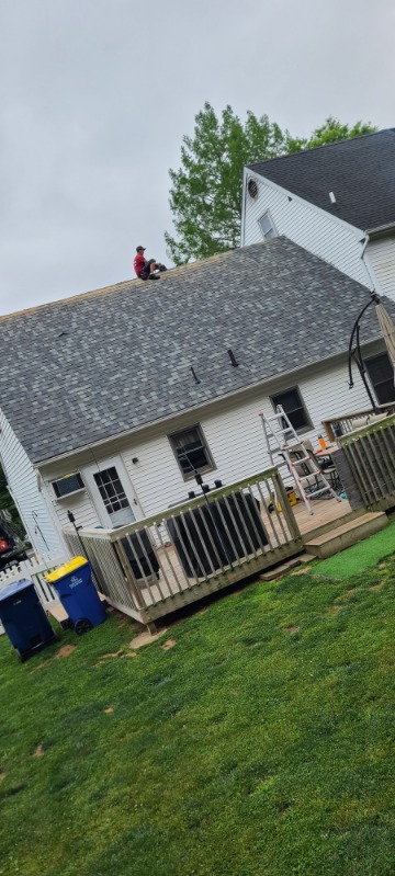Standing seam metal roof restored and coated — Pennsylvania