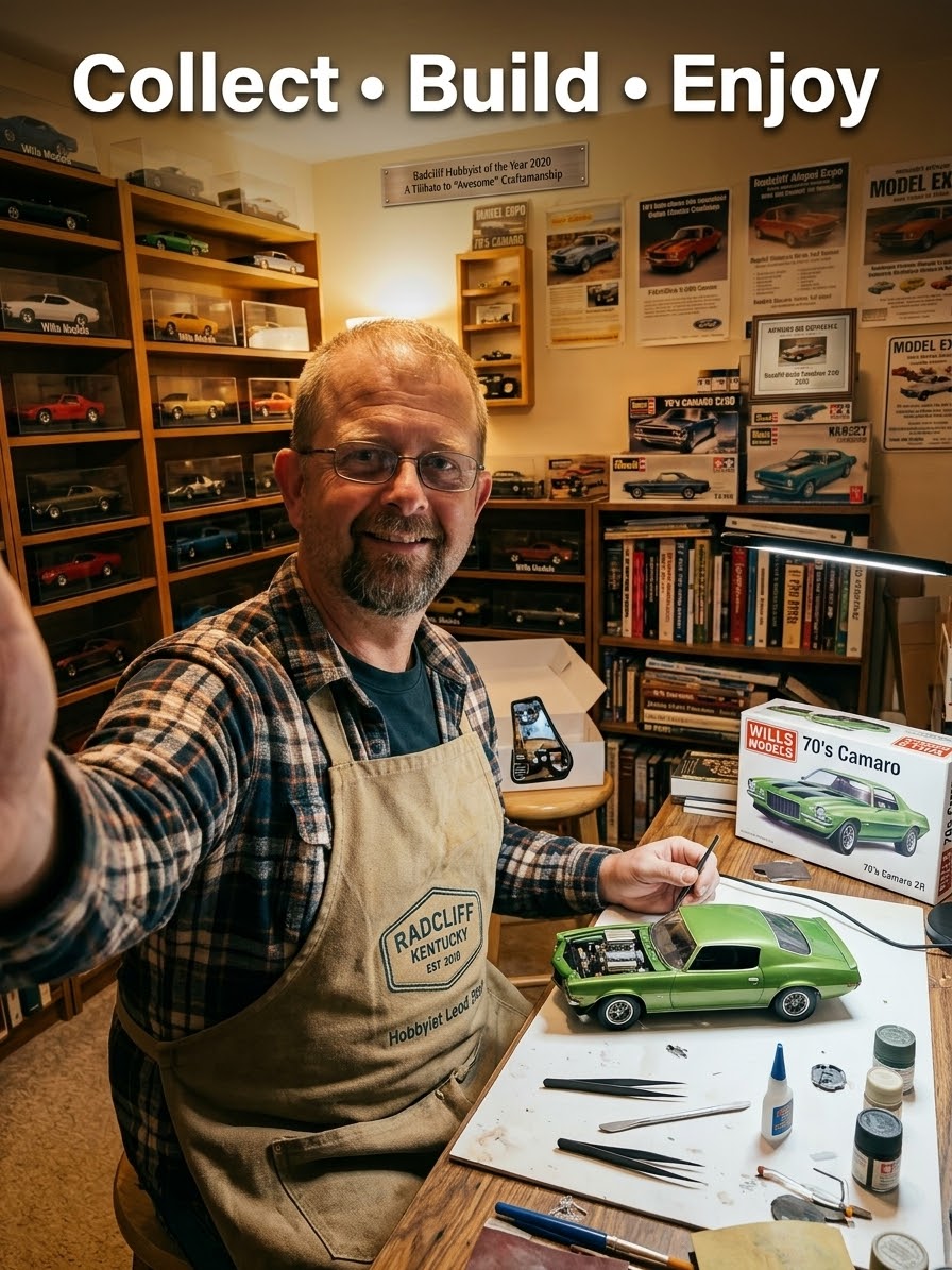Will, owner of Will’s Models & Supplies.