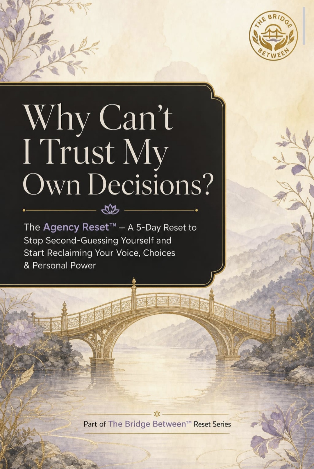 Cover of The Agency Reset five-day workbook