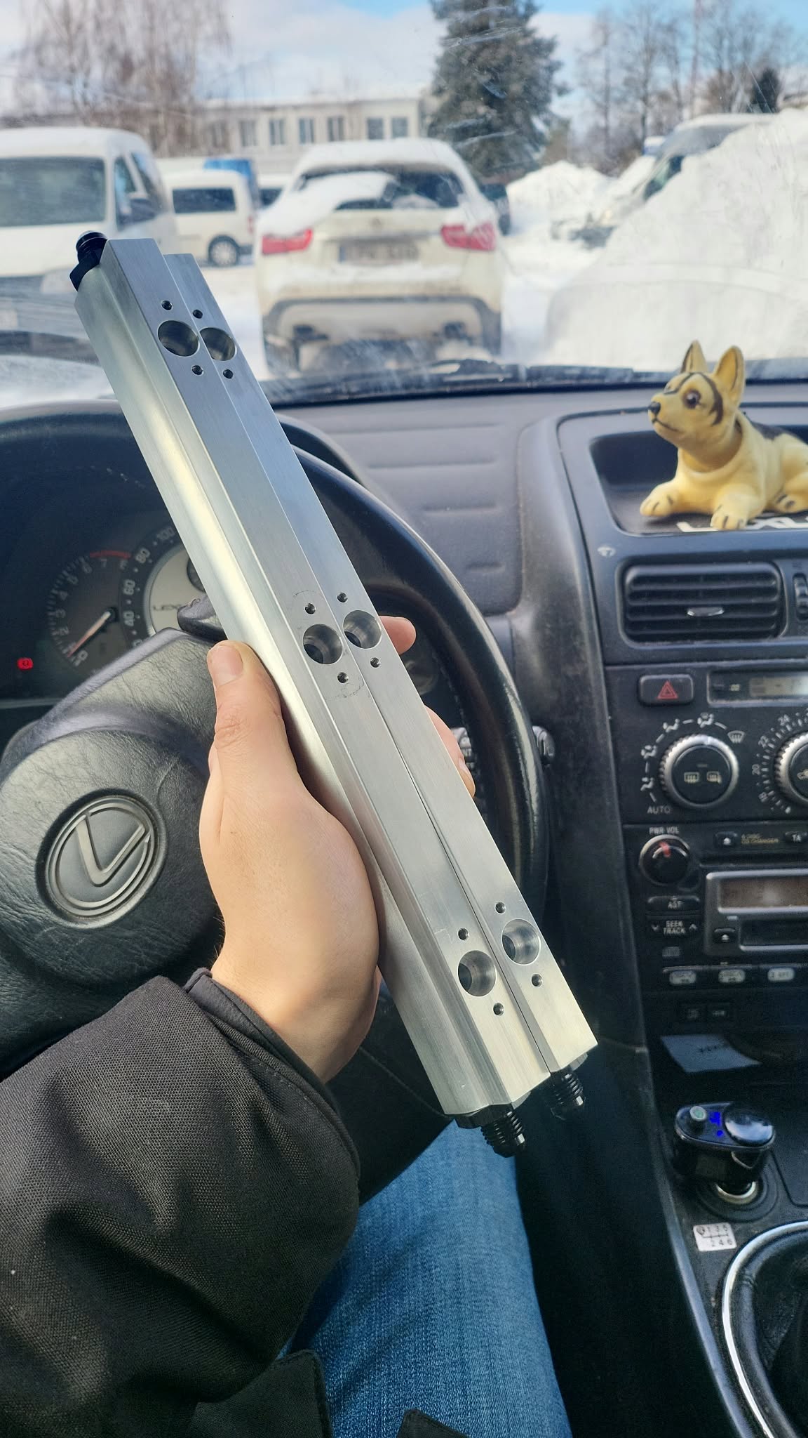 Owner's working Porsche EFI prototype, photograph 5.