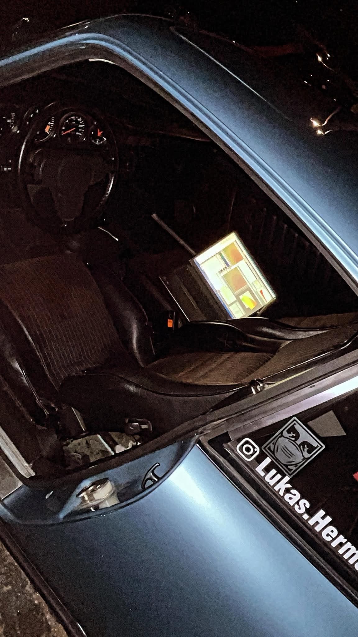 Owner's working Porsche EFI prototype, photograph 2.