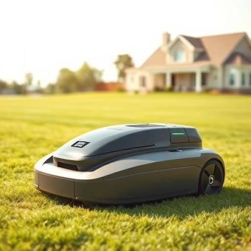 Lymow One robotic lawn mower