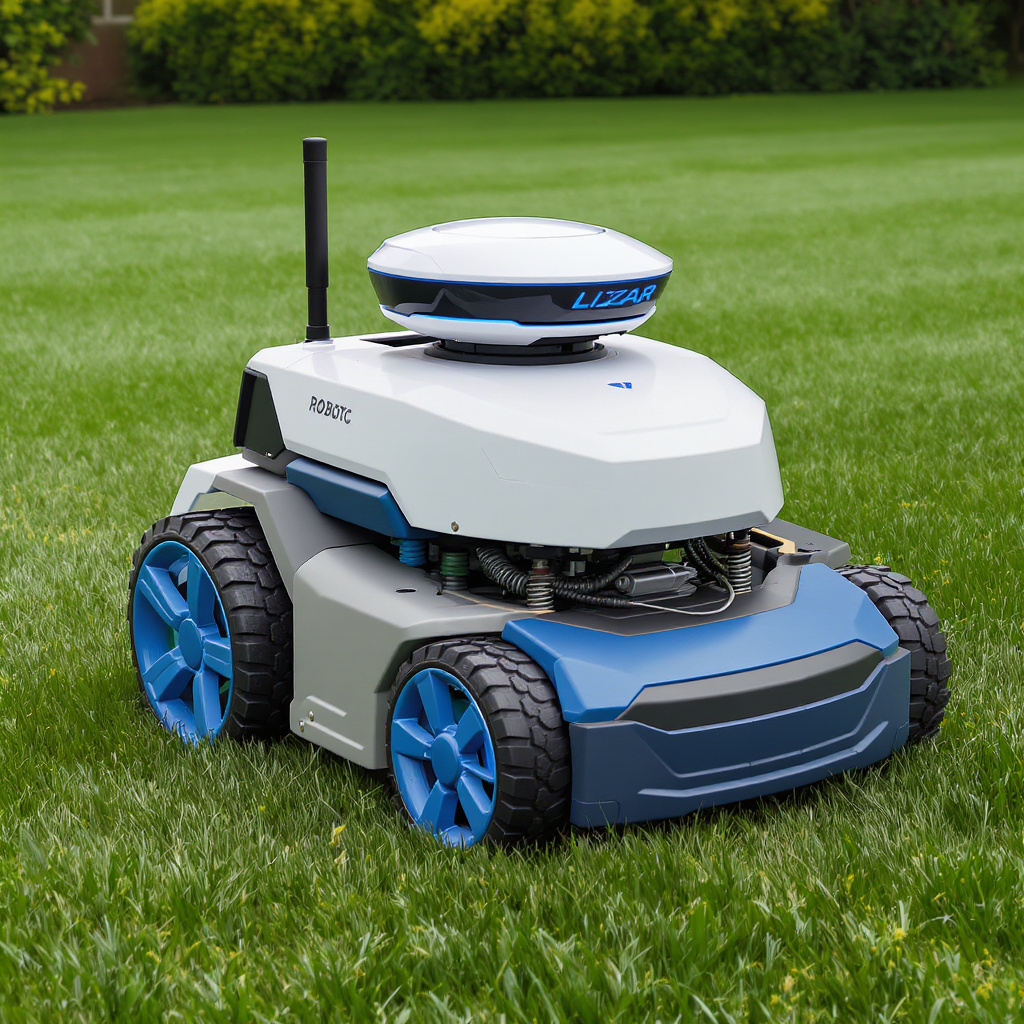 Dreame A2 wider-deck LiDAR + RTK flagship robotic lawn mower on a larger lawn