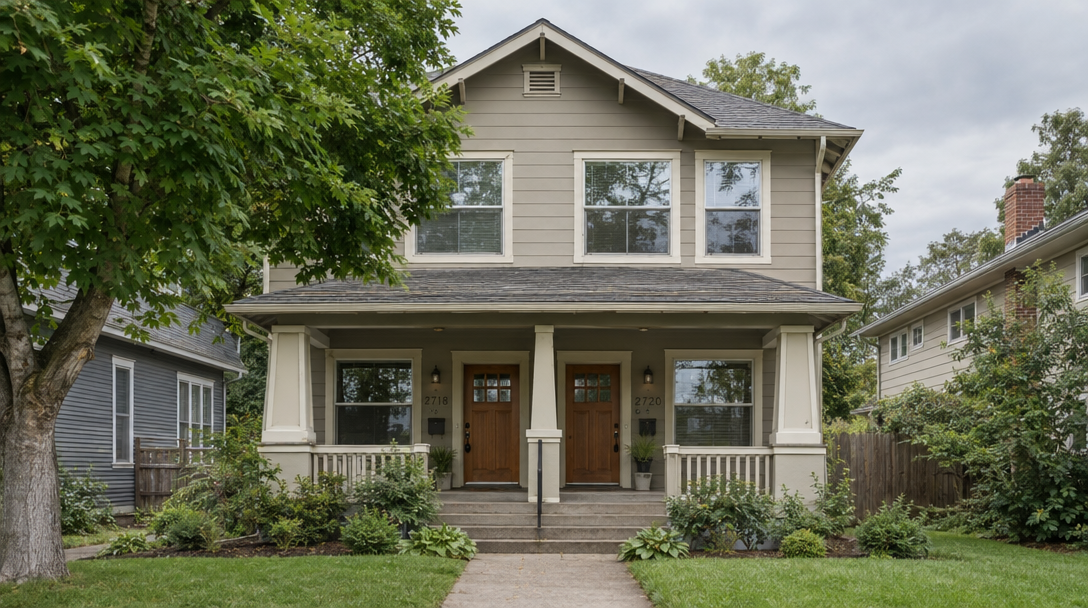 Demonstration property exterior